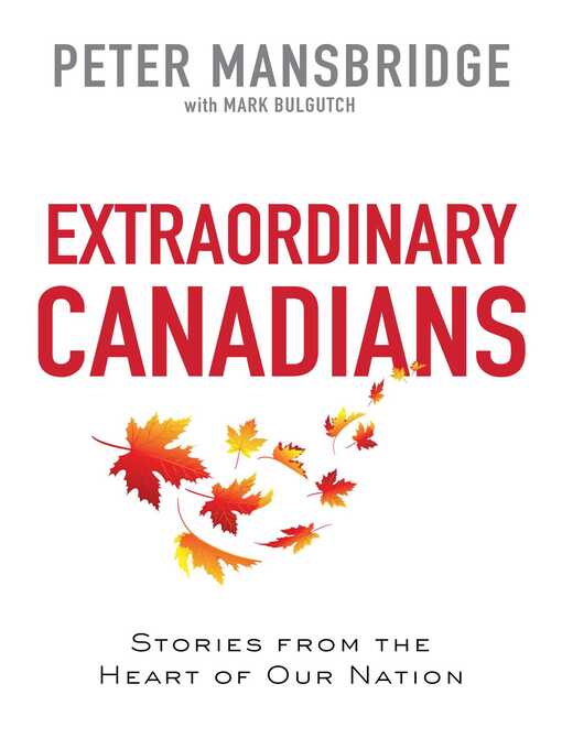 Title details for Extraordinary Canadians by Peter Mansbridge - Available
